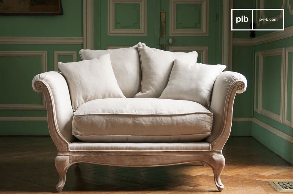 tijger Ijzig Auroch Grand Trianon fauteuil - Rustiek, chique en charmant | pib