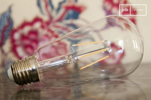 Jaarlijks Binnenshuis hoe te gebruiken Lange LED lamp (met) vintage gloeidraad - retrostijl | pib